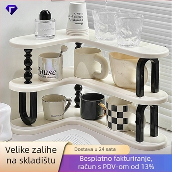 Sinan Organizator za pohranu šalica – 3-etasni stolni plastični stalak