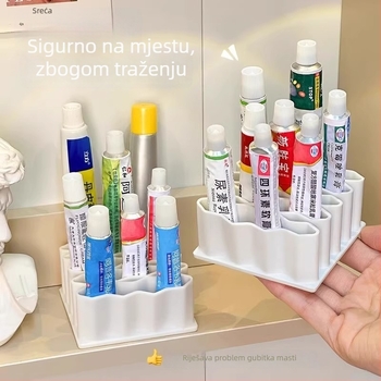 PET skladišna polica, sklopiva, bez poklopca, kapacitet 1 L, moderni minimalistički stil, organizator za dnevni boravak