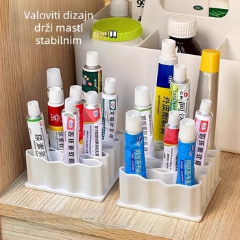 PET skladišna polica, sklopiva, bez poklopca, kapacitet 1 L, moderni minimalistički stil, organizator za dnevni boravak