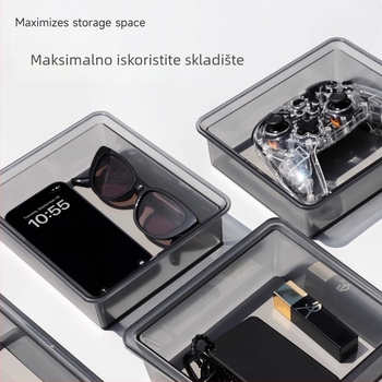 Kutija za skladištenje središnje konzole za Tesla Model Y/3 (YL osvježeno izdanje) – između sjedala, plastična, vodootporna, otporna na tlak, s ručkom