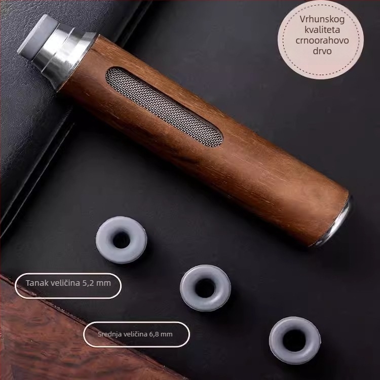 Pepeljak za auto, usisavanje dima i bez prosipavanja pepela, metalni, model S, urezani, težina 0,04 kg, Zhejiang