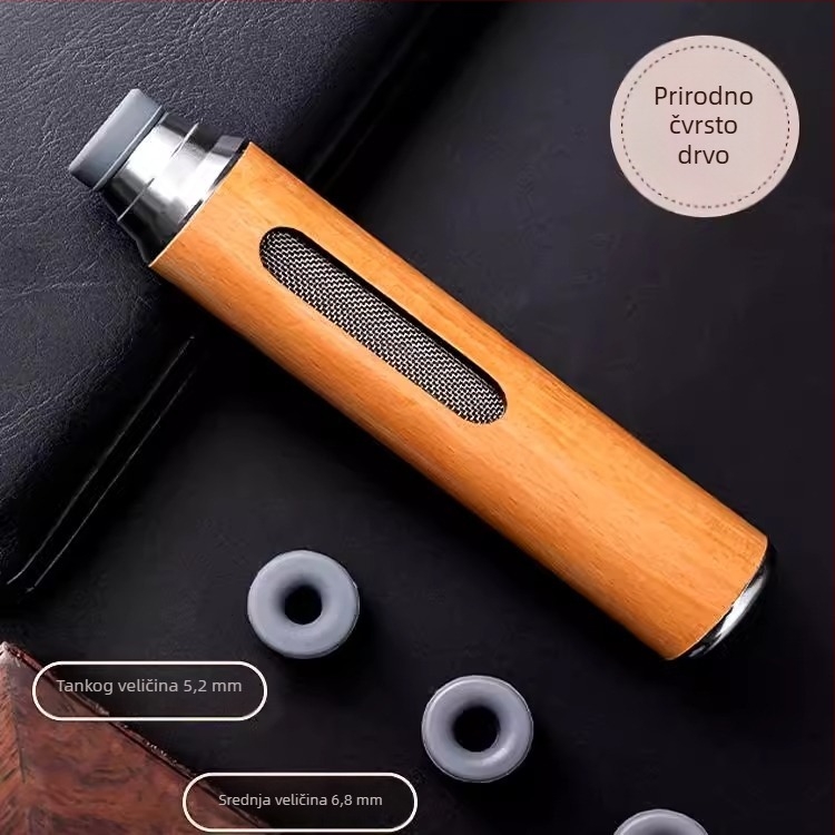 Auto pepeljara, metalna, model S, graviranje, težina 0,04 kg