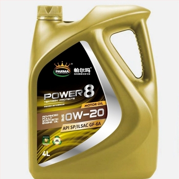 Potpuno sintetičko motorno ulje 0W-20, Parma, API SP, SAE 0W-20, za automobile