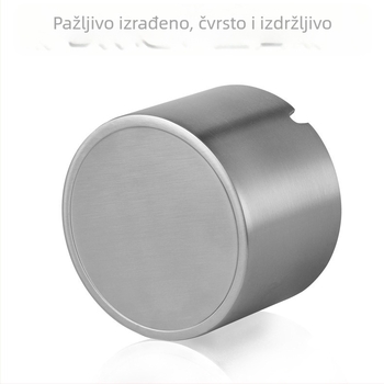 Nehrđajući čelik pepelarnik s prostorom za pohranu, prilagođeni logotip i mogućnost privatne licence marke