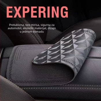 Mat za naslon za ruku automobila, presvlaka od suede kože automobilskog razreda, za sve sezone, opća kompatibilnost