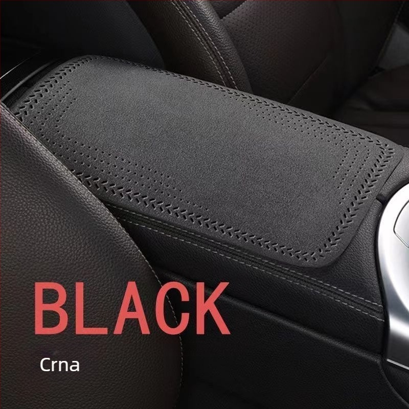 Mat za naslon za ruku automobila, presvlaka od suede kože automobilskog razreda, za sve sezone, opća kompatibilnost