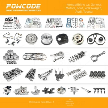 POWCODE Hladnjak ulja motora za Fiat Opel 1.3D dizelski motor (Model motora: 199 A3.000, Z 13 DTH, 263 A2.000; Dodatne oznake: 55210824, 93192557, 55258602, 55213468)