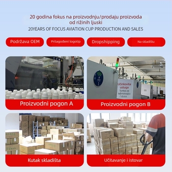 Jednokratni plastični pepelnjak s dizajnom protiv rasipanja pepela, mogućnost ispisa logotipa, prilagođena obrada