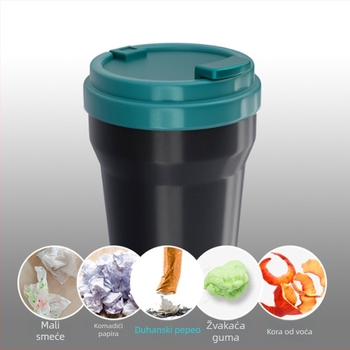 Auto pepeljar za ugradnju, plastika, model AC-802, 120 g, namijenjeno automobilima, branda carfu