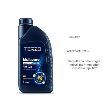 Tazer Duo Pure 5W-30 potpuno sintetičko ulje za motor, API SP, C3, benzinski motor