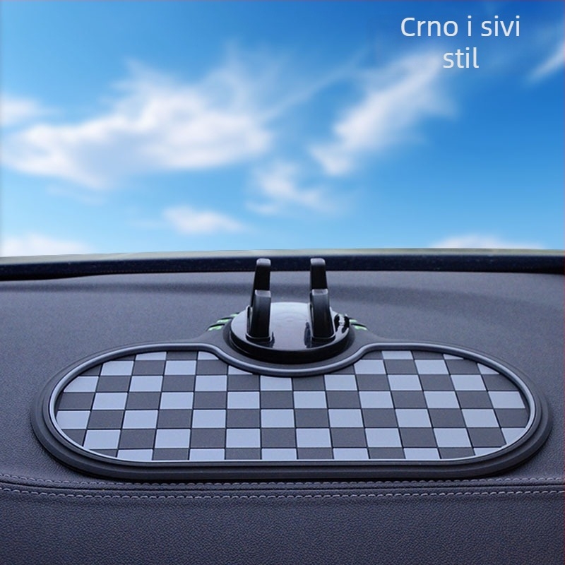 3-u-1 PVC protuklizna podloga za automobilsku ploču, držač telefona, konzolu i navigaciju