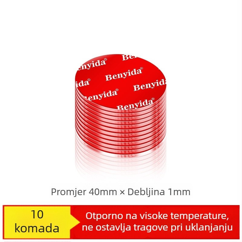 Benyida Baza Držača Telefona U Automobilu S Dvostrukom Nano Ljepljivom Trakom, Visoka Viskoznost