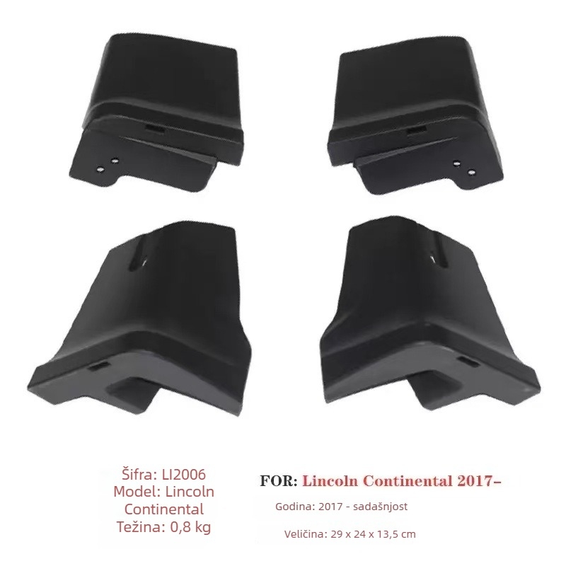 Blatnik za auto za Lincoln Continental 2017–2023, Pastor, PP+TPE