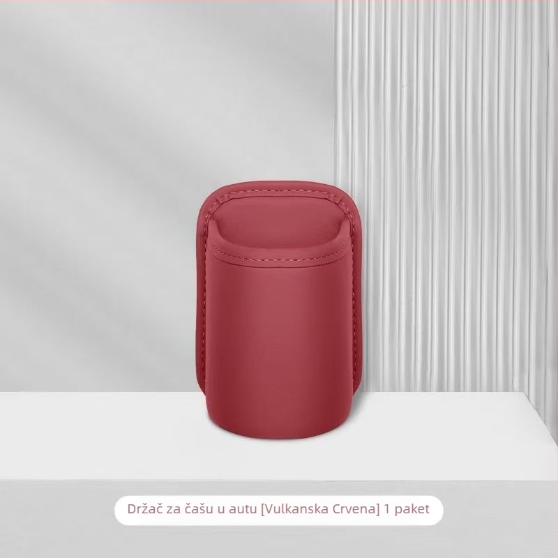 Kožni držač za čašu u automobilu i pretinac za pohranu iza naslonjača za ručku vrata — Brand Fadil, Model Storage Box, Artikal Cup Holder