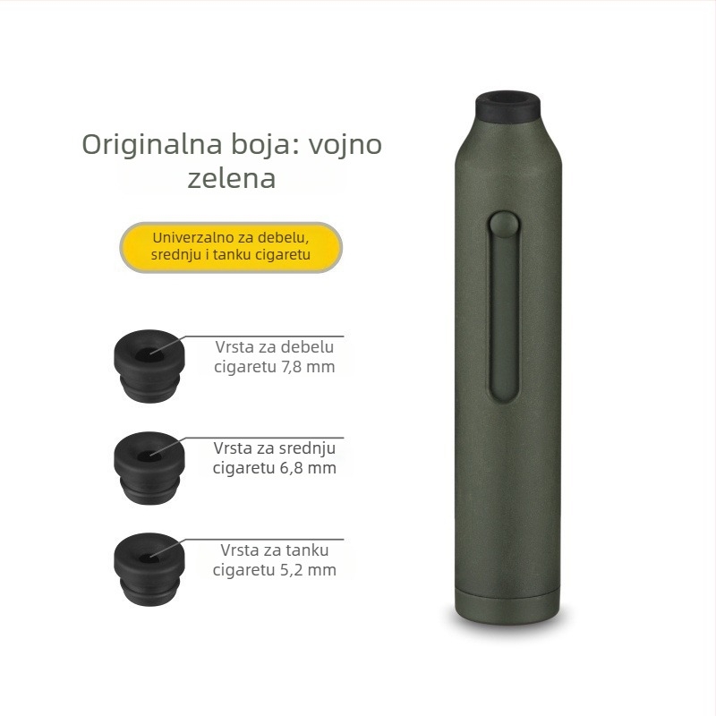 Auto set cigareta s jednim pritiskom za gašenje, bez pepela, model XC-YHG13, XCLPF, materijal: smola, unutrašnjost automobila, 60 g