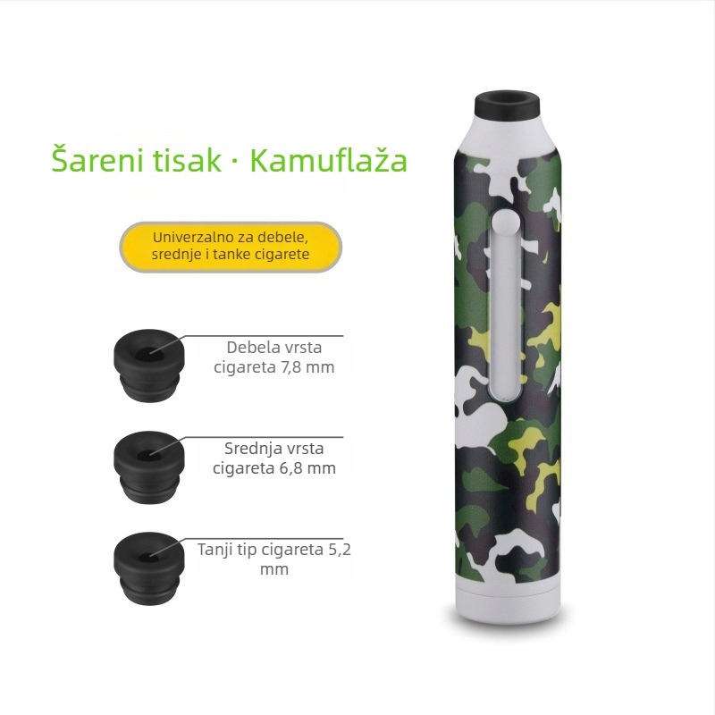 Auto set cigareta s jednim pritiskom za gašenje, bez pepela, model XC-YHG13, XCLPF, materijal: smola, unutrašnjost automobila, 60 g