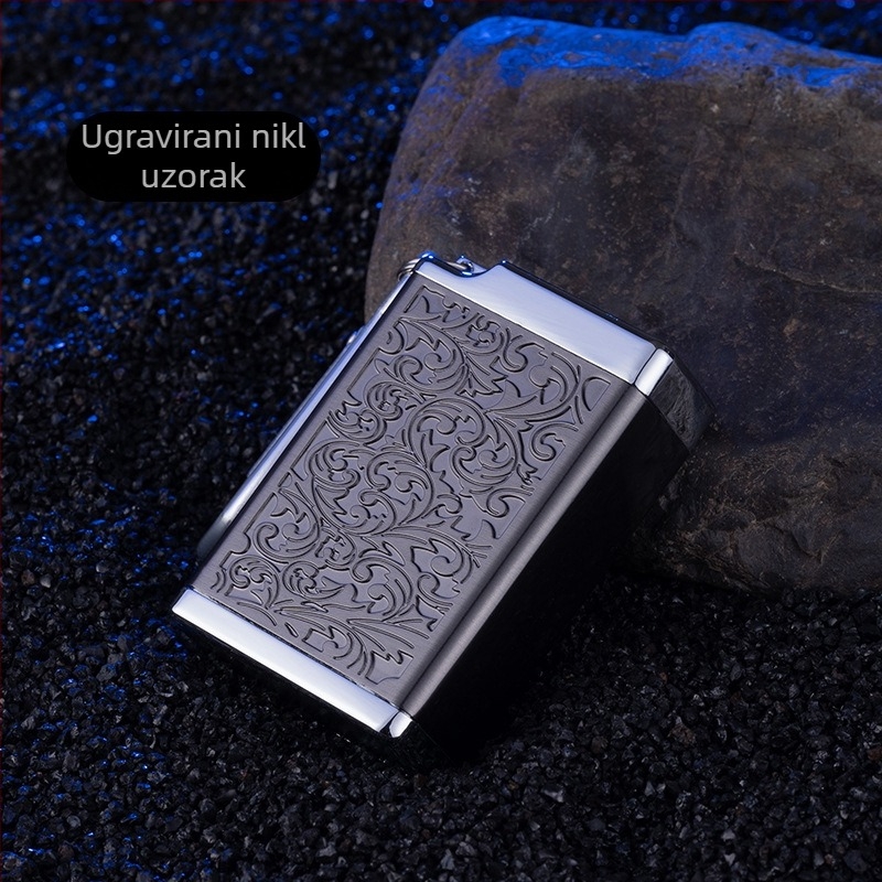 Prijenosni metalni pepelnik za automobil s kukom za vješanje - velika kapacitet, tisak logotipa, prilagodba