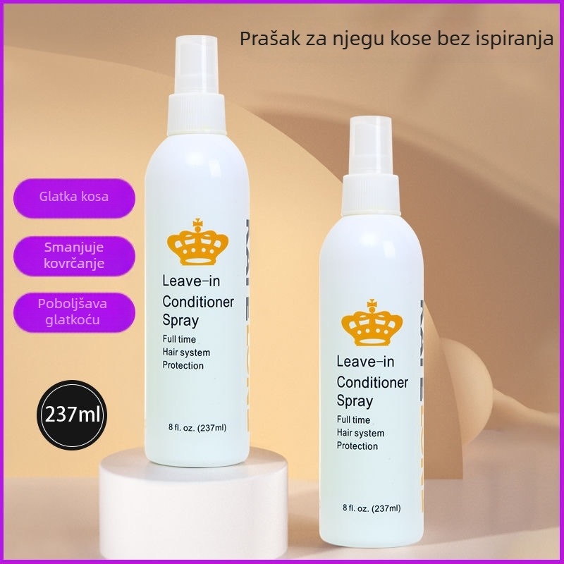 Rješenje za njegu perike – antistatično, bez ispiranja, omekšavajući sprej za perike, 237 ml