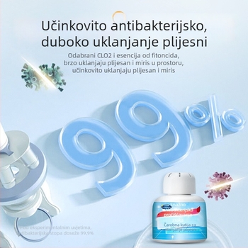 Lian Jie Višenamjenski čistač, 200 ml, antibakterijski i dezodorizirajući, za uklanjanje plijesni iz kuhinje i kućanskih uređaja
