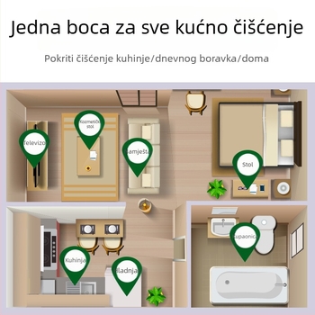 Domaći dezinficirajući sprej – Duer Deao antibakterijski višenamjenski čistač, porijeklo Guangdong