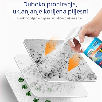 Lian Jie sprej za uklanjanje plijesni – za zidove, hladnjake i brtvene gumice perilice; 500 ml; dubinska dezinficija, uklanjanje mirisa; višenamjenski čistač