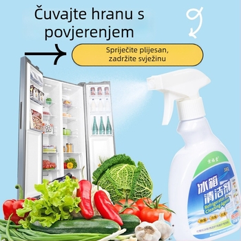 Višestruki sprej za čišćenje 400ml – 99,99% sterilizacija; za hladnjak, pećnicu i mikrovalnu; antibakterijski, dubinska dezinficija, svjež miris
