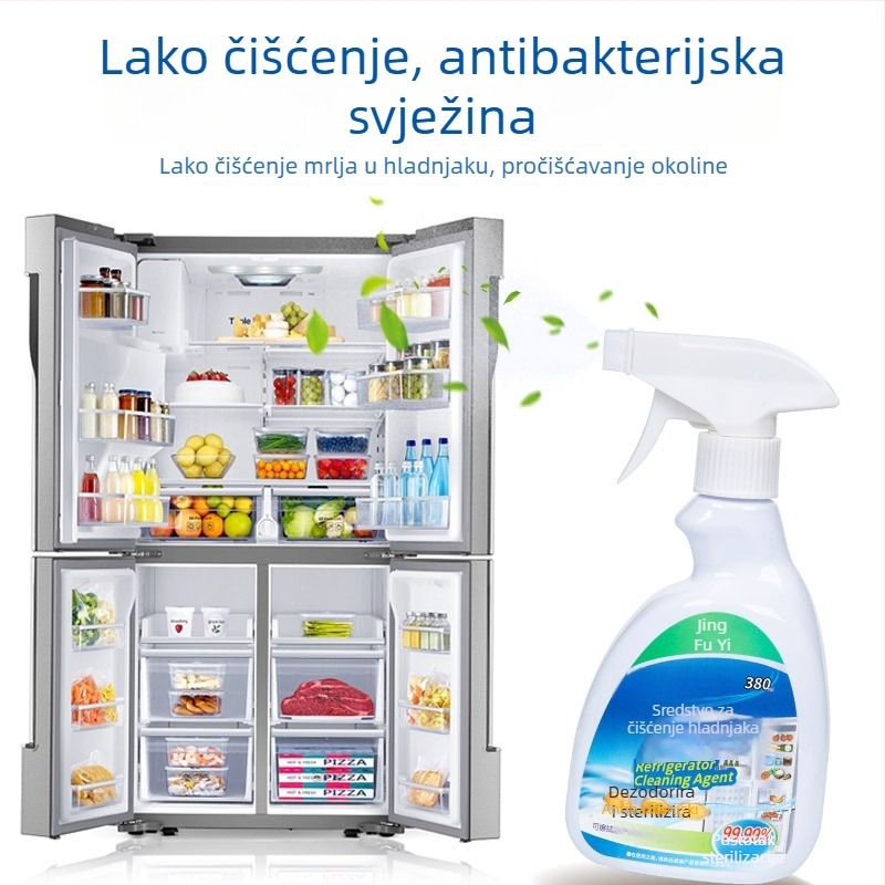 Višestruki sprej za čišćenje 400ml – 99,99% sterilizacija; za hladnjak, pećnicu i mikrovalnu; antibakterijski, dubinska dezinficija, svjež miris
