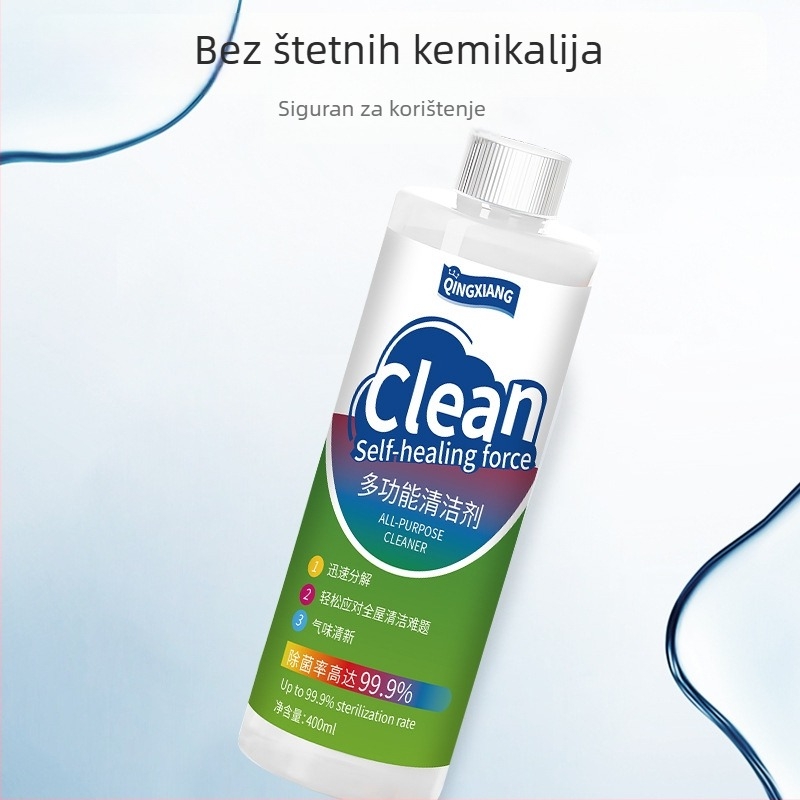 Qingxiang višestruko sredstvo za čišćenje za kućnu upotrebu — za frižider, zamrzivač, kupaonu i podove; 400 ml; duboka dezinfekcija; svjež miris; izdržljiva zaštita; sigurna dezinfekcija