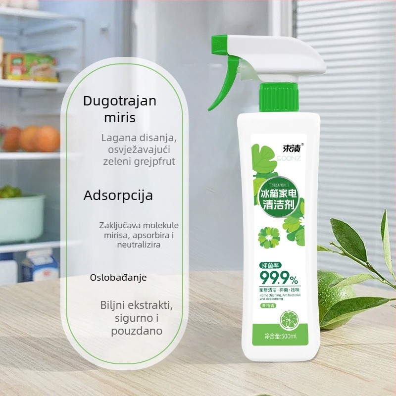 Čistač za hladnjak i pećnicu – marka Stain, dezodorirajući, uklanja naslage i plijesan, miris limuna; šifra 24xj091; kutija 20 kom.