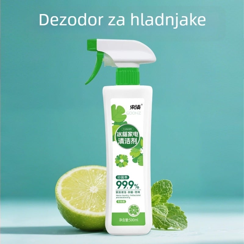 Čistač za hladnjak i pećnicu – marka Stain, dezodorirajući, uklanja naslage i plijesan, miris limuna; šifra 24xj091; kutija 20 kom.