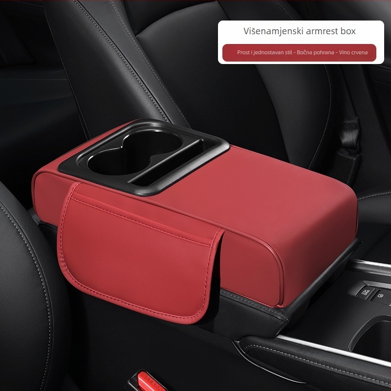 Evans kožni univerzalni naslon za ruku u automobilu, prilagodljiv, šifra YWS008