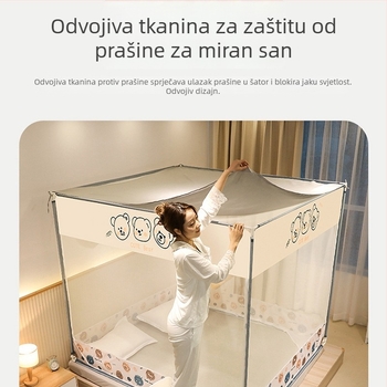 T- spoj za mrežu protiv komaraca – čelični nosač, univerzalna primjena, podržana ugradnja u jednom koraku