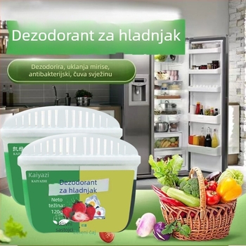 Chladnjak dezodorans – višenamjenski sredstvo za uklanjanje mirisa s čajnim polifenolima + aktivnim ugljenom, 120 g, podrijetlo Guangdong, Kaiazhi