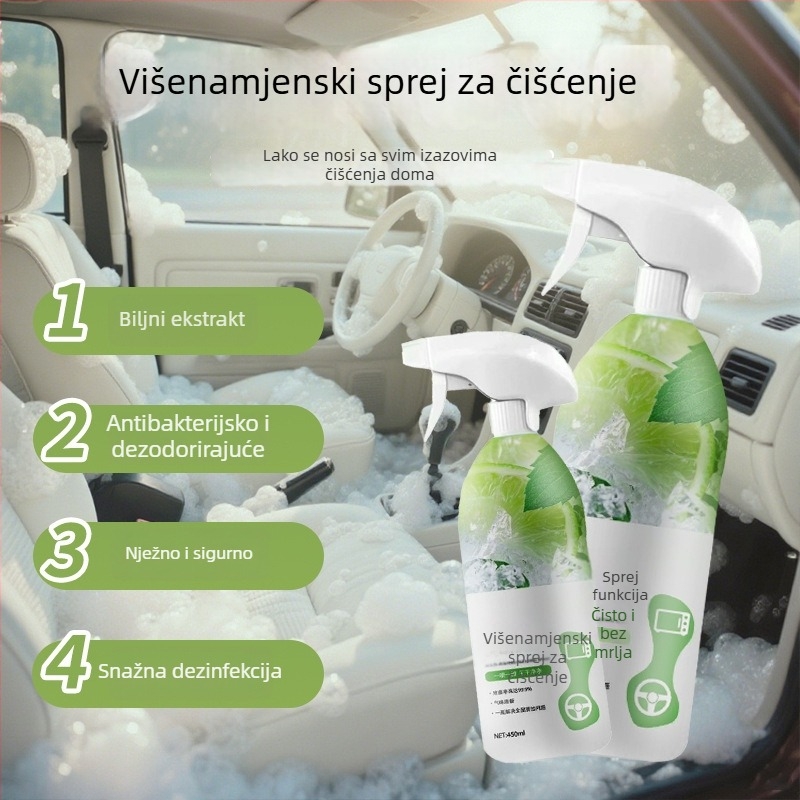 Višestruki čistački sprej s antibakterijskim učinkom, dubinsko čišćenje, deodorizirajući, uklanja vapnenac, razgrađuje masne mrlje (Kategorija proizvoda: Višestruko sredstvo za čišćenje; Broj proizvoda: 654)