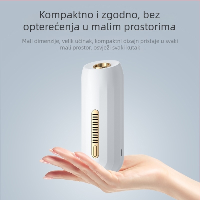 Prijenosni USB čistač zraka za auto i dom s tehnologijom negativnih iona, uklanjanje mirisa i sterilizacija