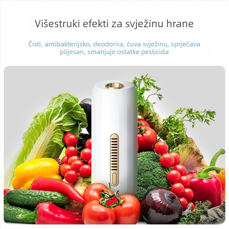 Prijenosni USB čistač zraka za auto i dom s tehnologijom negativnih iona, uklanjanje mirisa i sterilizacija