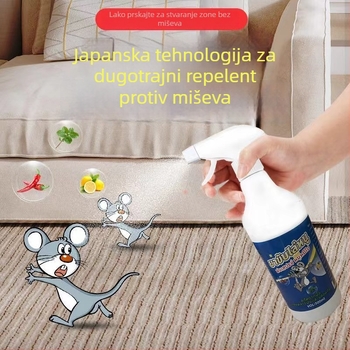 Kućni sprej protiv miševa, tekući, 500 ml, model 001, netoksičan