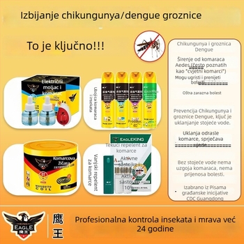 Green Island insekticidni aerosol 400 ml — plinovita forma, bez mirisa ili s osvježavajućim mirisom, za unutarnje štetnike
