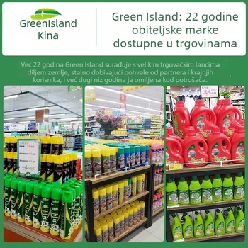 Green Island insekticidni aerosol 400 ml — plinovita forma, bez mirisa ili s osvježavajućim mirisom, za unutarnje štetnike