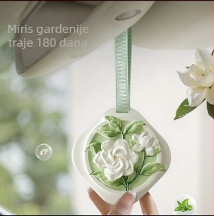 Automobilski difuzni kamenčić od diatomita s Osmanthus mirisom, 50 g, za visenje, dekoraciju, aromatizaciju i uklanjanje mirisa, rok trajanja 3 godine.