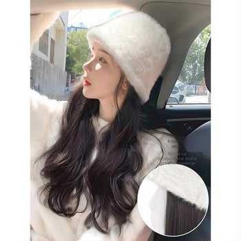 Ženska perika s kapom, duga kovrčava kosa, prirodan izgled, duga kosa, žica visoke temperature, potpuno prekrivanje glave