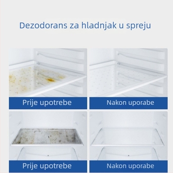 Sprej za deodorizaciju hladnjaka – Qiao You, prirodni miris, uklanja mirise, 48 bočica u kartonu