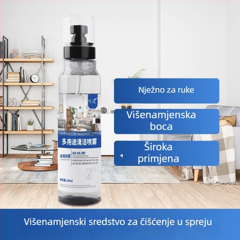 Sprej za deodorizaciju hladnjaka – Qiao You, prirodni miris, uklanja mirise, 48 bočica u kartonu