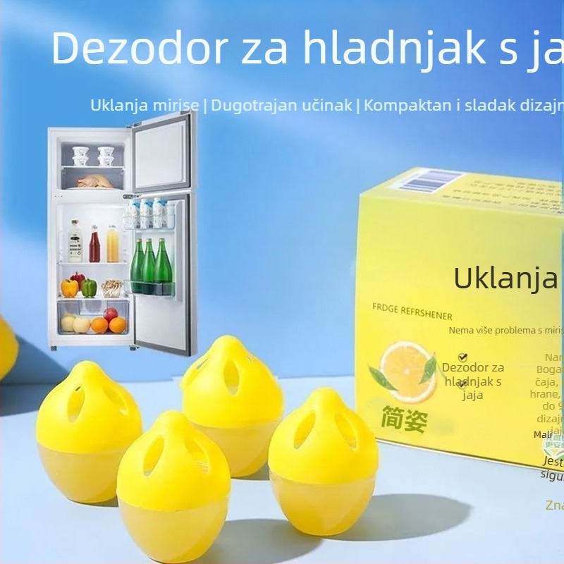 Dezodorant za hladnjak miris naranče, 32 g, pakiranje 4 komada, model Chuanliu