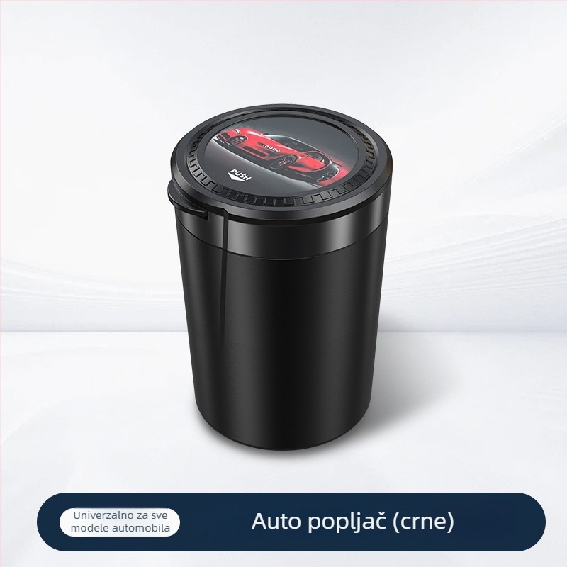 Automobilska pepeljara BY-1351 s plastičnim tijelom za središnju konzolu, 160 g, Bymaocar