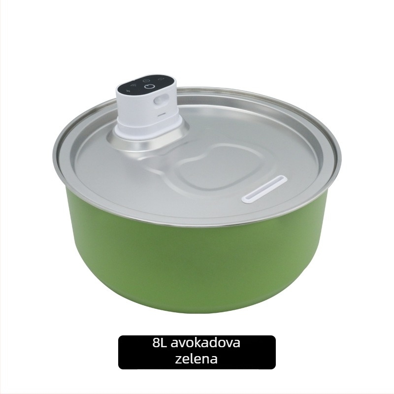 Inteligentna fontana za vodu za kućne ljubimce - nehrđajući čelik, automatski senzor, odvojiva, za pse i mačke - Model 801