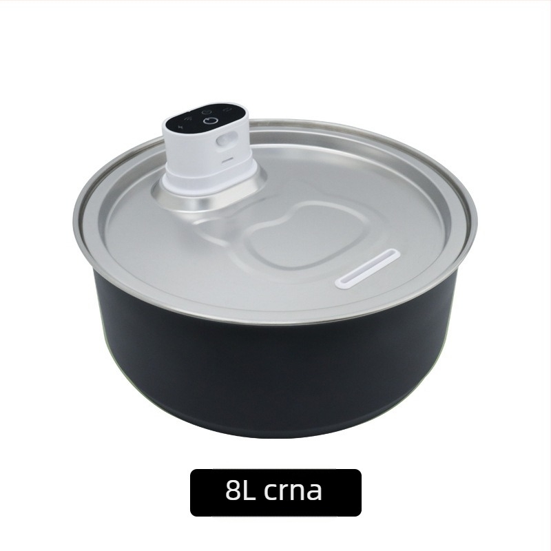 Inteligentna fontana za vodu za kućne ljubimce - nehrđajući čelik, automatski senzor, odvojiva, za pse i mačke - Model 801