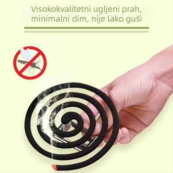Insekticidno kadilo protiv komaraca, miris mugwort, čvrsto stanje, disk tip, 30-40 petlji