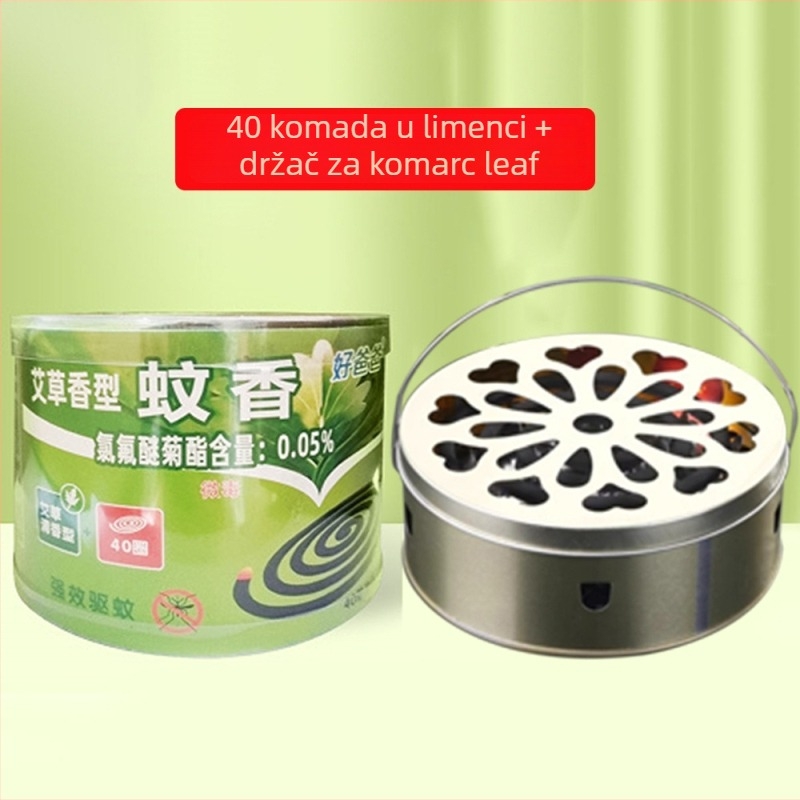 Insekticidno kadilo protiv komaraca, miris mugwort, čvrsto stanje, disk tip, 30-40 petlji
