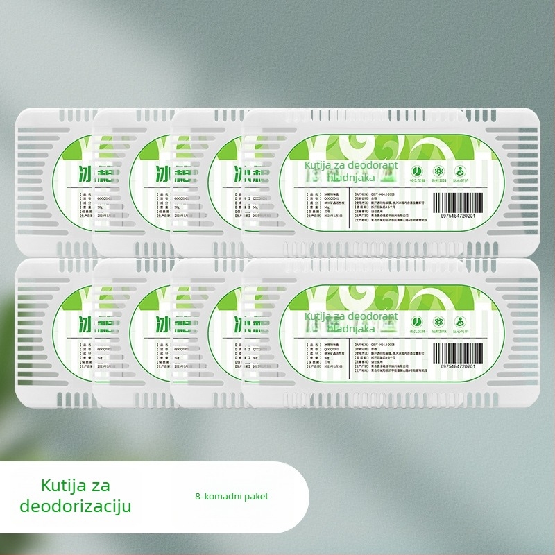 Dezodorans za hladnjak s nano mineralnim kristalima, bez mirisa, 50 g, pakiranje 150 komada